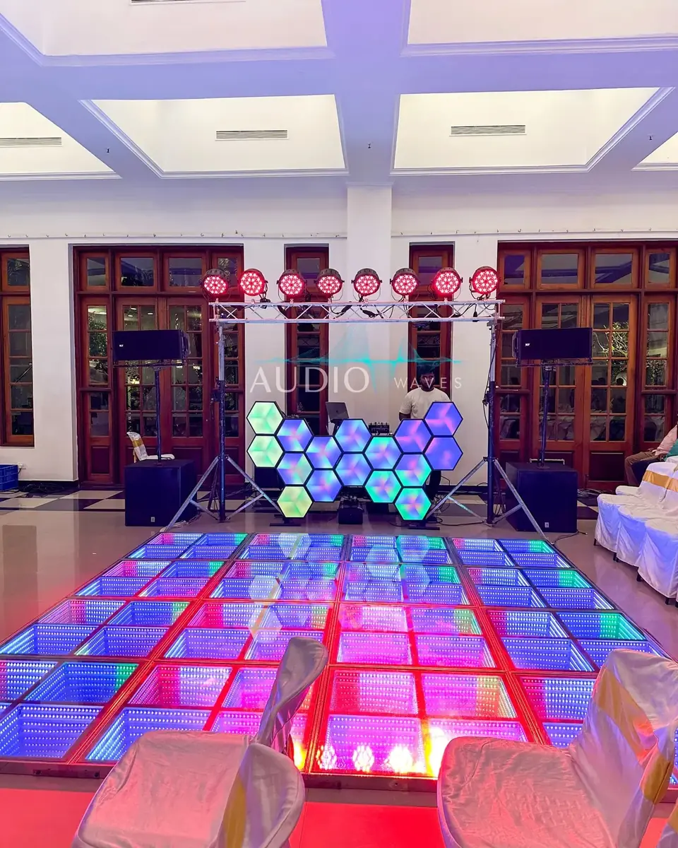 16 × 16 3D Dance Floor Night, Chennai