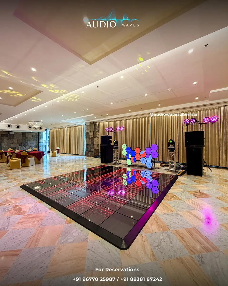 15 × 15 3D Dance Floor Event, Chennai