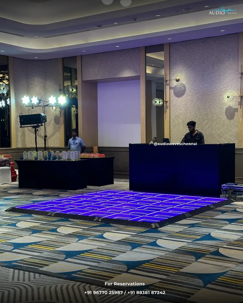 3D Dance Floor Night at Welcome Hotel, Welcome Hotel